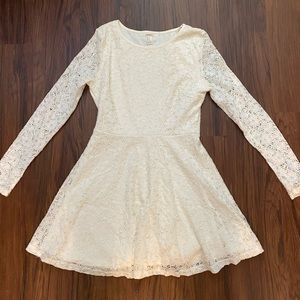 White/ Cream Forever 21 Dress